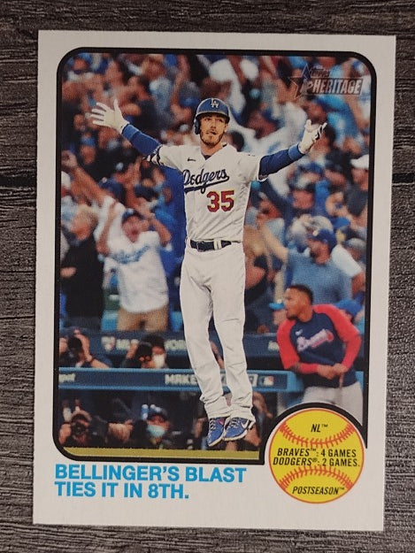 2022 Topps Heritage #202 Cody Bellinger