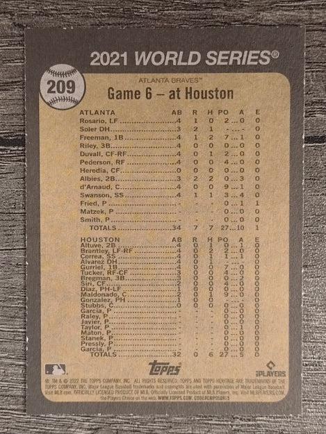 2022 Topps Heritage #209 Jorge Soler