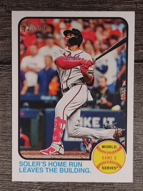 2022 Topps Heritage #209 Jorge Soler
