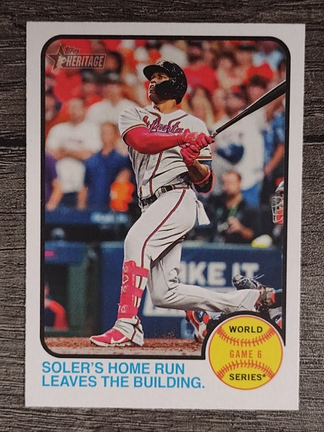 2022 Topps Heritage #209 Jorge Soler