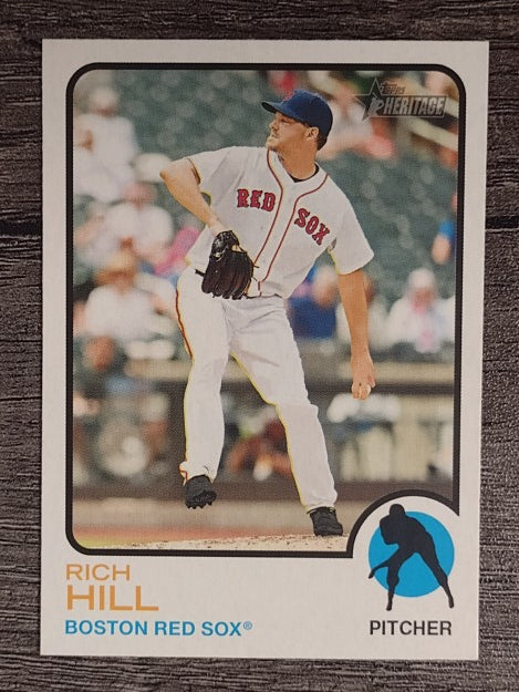 2022 Topps Heritage #212 Rich Hill