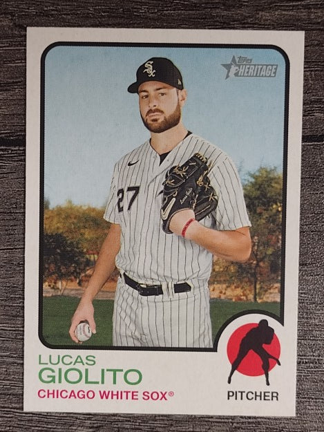 2022 Topps Heritage #216 Lucas Giolito