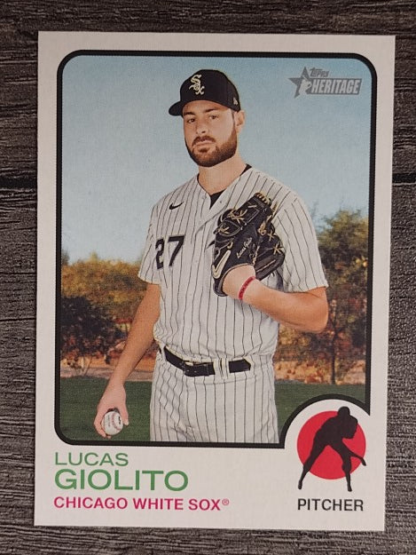 2022 Topps Heritage #216 Lucas Giolito