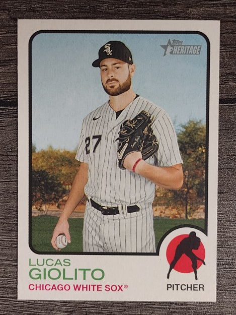2022 Topps Heritage #216 Lucas Giolito