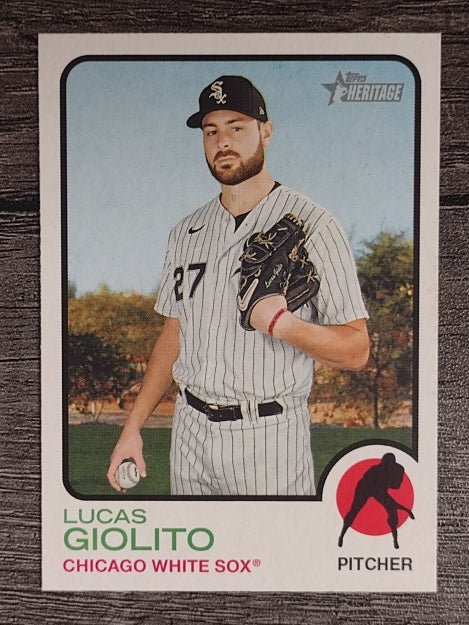 2022 Topps Heritage #216 Lucas Giolito