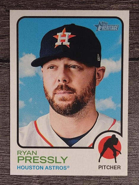 2022 Topps Heritage #218 Ryan Pressly
