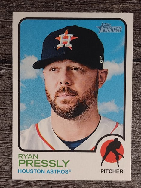 2022 Topps Heritage #218 Ryan Pressly