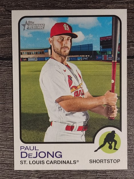 2022 Topps Heritage #220 Paul DeJong