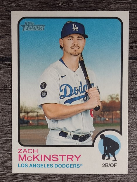 2022 Topps Heritage #222 Zach McKinstry