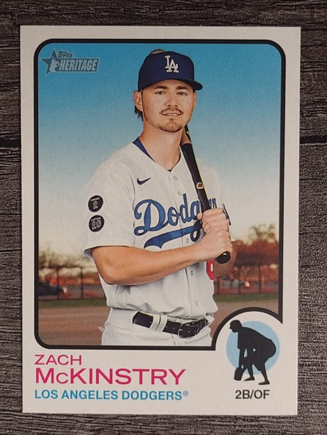 2022 Topps Heritage #222 Zach McKinstry