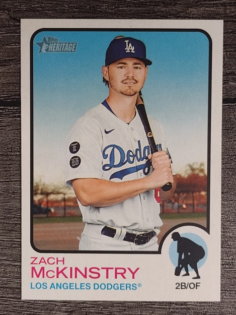 2022 Topps Heritage #222 Zach McKinstry