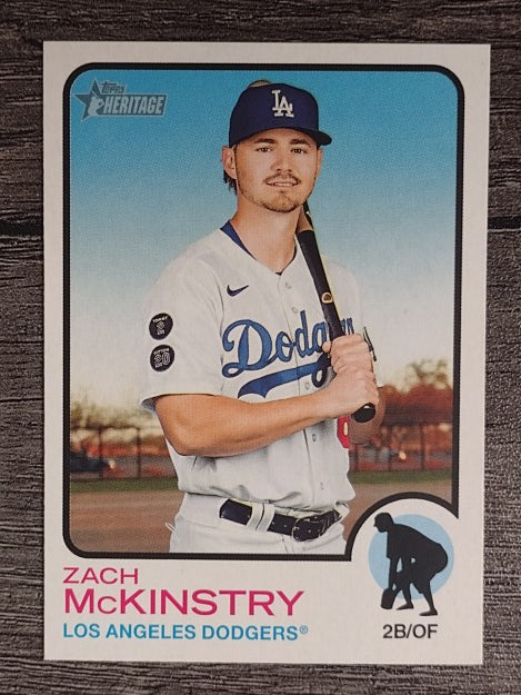 2022 Topps Heritage #222 Zach McKinstry