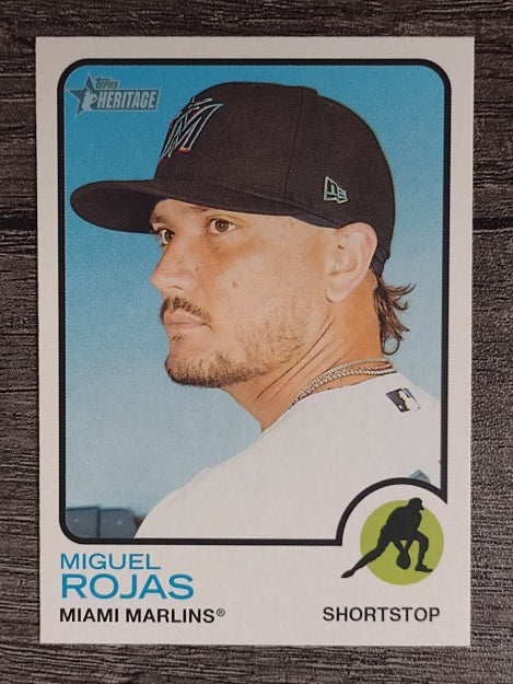 2022 Topps Heritage #224 Miguel Rojas