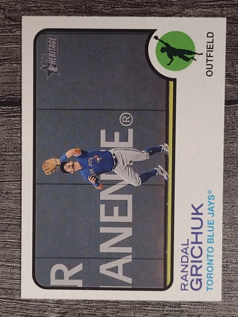 2022 Topps Heritage #228 Randal Grichuk