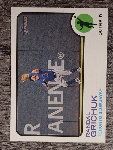 2022 Topps Heritage #228 Randal Grichuk
