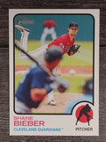 2022 Topps Heritage #230 Shane Bieber