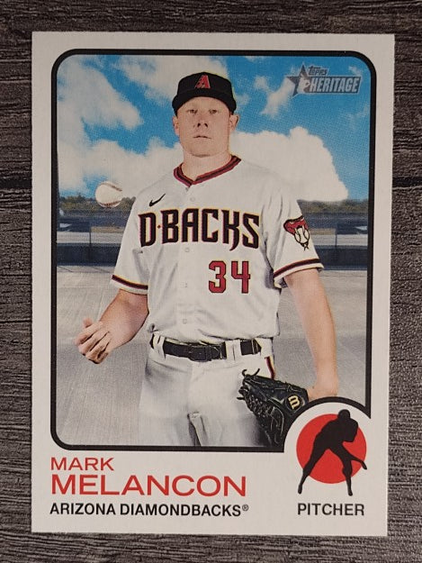 2022 Topps Heritage #234 Mark Melancon