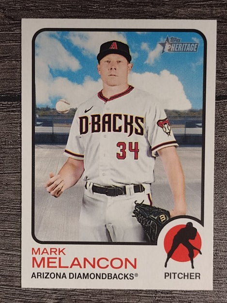 2022 Topps Heritage #234 Mark Melancon