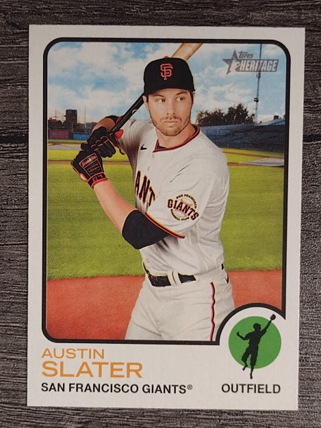 2022 Topps Heritage #236 Austin Slater