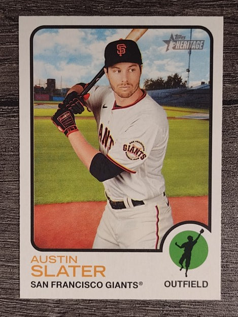 2022 Topps Heritage #236 Austin Slater