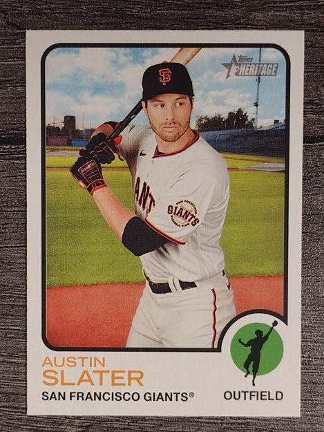 2022 Topps Heritage #236 Austin Slater