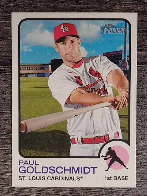 2022 Topps Heritage #238 Paul Goldschmidt