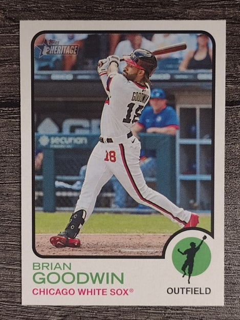 2022 Topps Heritage #239 Brian Goodwin