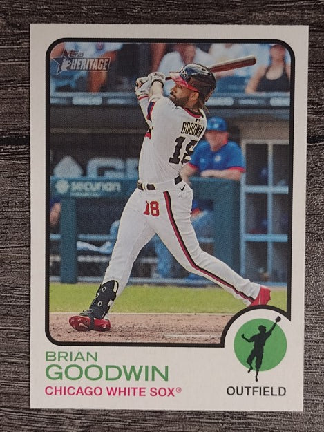 2022 Topps Heritage #239 Brian Goodwin