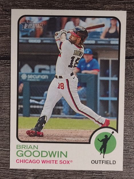 2022 Topps Heritage #239 Brian Goodwin