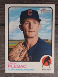 2022 Topps Heritage #240 Zach Plesac