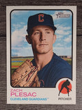 2022 Topps Heritage #240 Zach Plesac