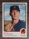 2022 Topps Heritage #240 Zach Plesac