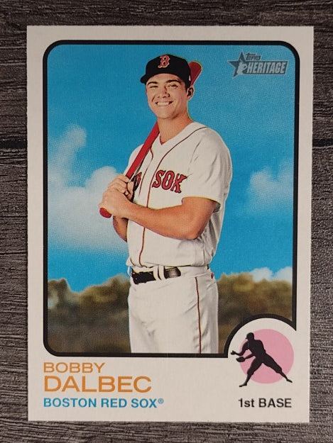 2022 Topps Heritage #244 Bobby Dalbec