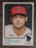 2022 Topps Heritage #247 David Fletcher