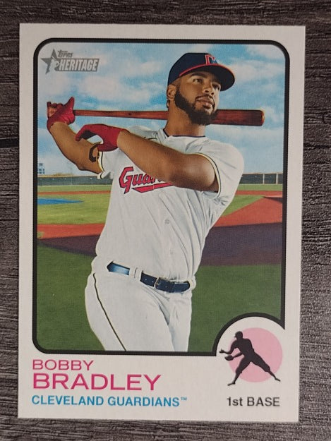 2022 Topps Heritage #253 Bobby Bradley