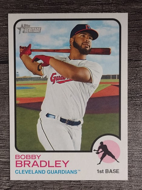 2022 Topps Heritage #253 Bobby Bradley