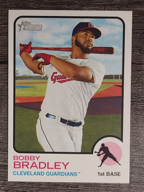 2022 Topps Heritage #253 Bobby Bradley