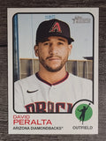 2022 Topps Heritage #255 David Peralta