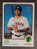 2022 Topps Heritage #256 Jose Siri RC