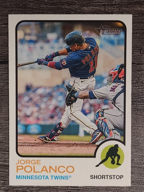 2022 Topps Heritage #257 Jorge Polanco