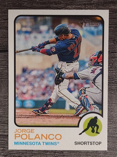 2022 Topps Heritage #257 Jorge Polanco