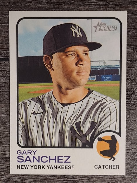 2022 Topps Heritage #258 Gary Sanchez