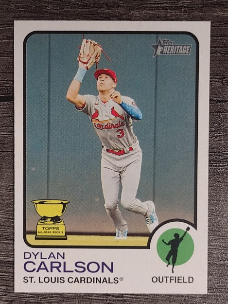 2022 Topps Heritage #259 Dylan Carlson