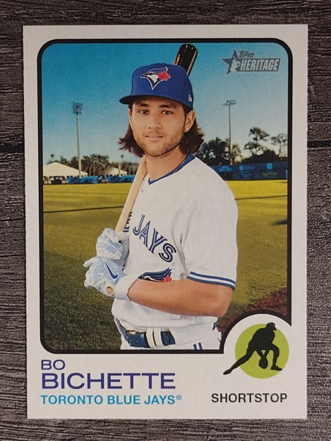 2022 Topps Heritage #262 Bo Bichette