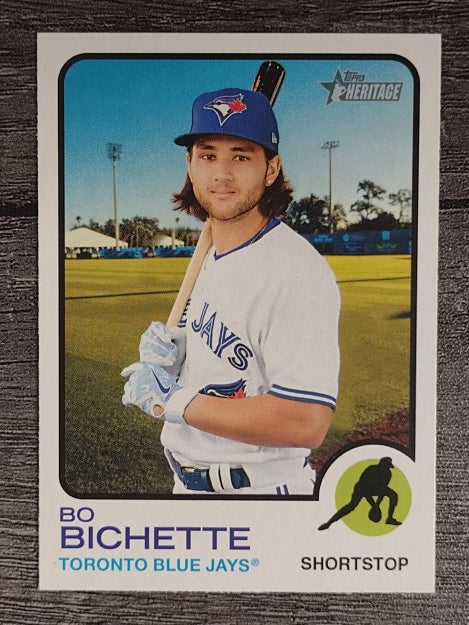 2022 Topps Heritage #262 Bo Bichette