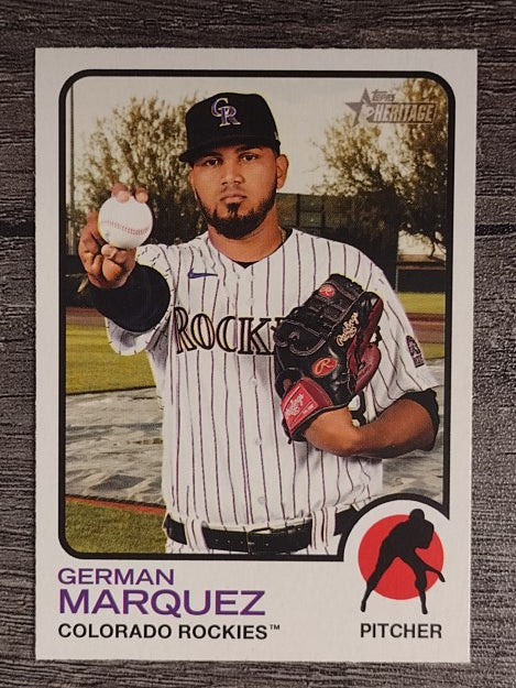 2022 Topps Heritage #270 German Marquez