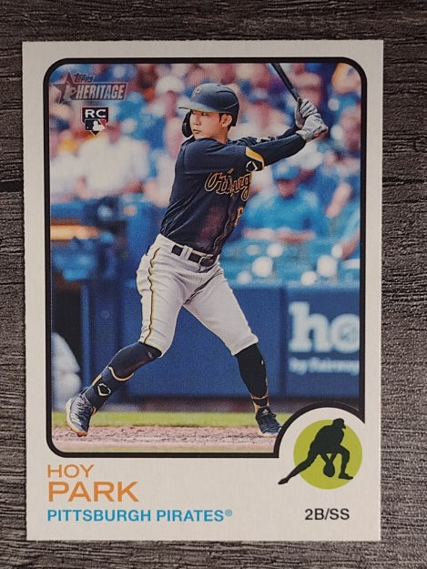 2022 Topps Heritage #273 Hoy Park RC