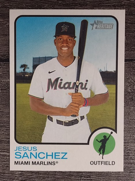 2022 Topps Heritage #275 Jesus Sanchez