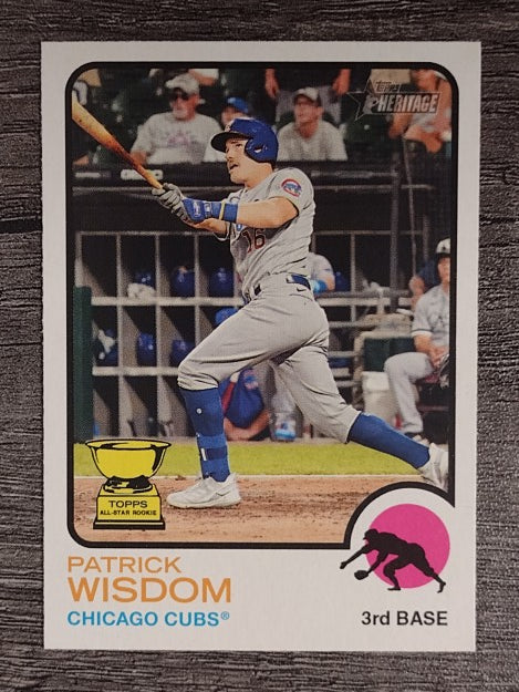 2022 Topps Heritage #276 Patrick Wisdom