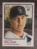 2022 Topps Heritage #281 Colton Welker RC
